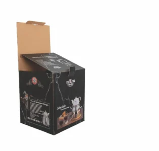 جعبه بسته بندی کتری و قوری با طرح اختصاصی